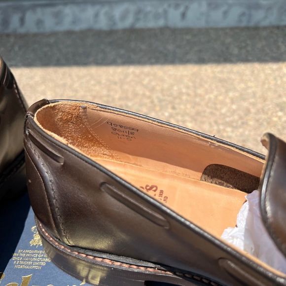 Tricker's Elton Tassel Loafer - Espresso Burnished UK11 - Picture 7 of 11